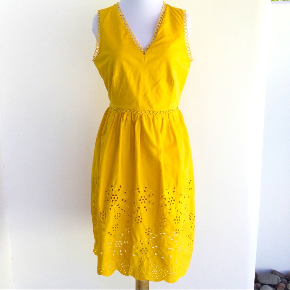 Ann Taylor Yellow Summer Dress